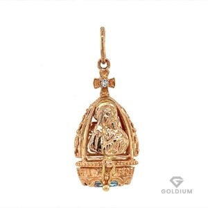 Zelta kulons-ikona “Dievmāte”