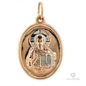 Zelta kulons-ikona “Jēzus Kristus”