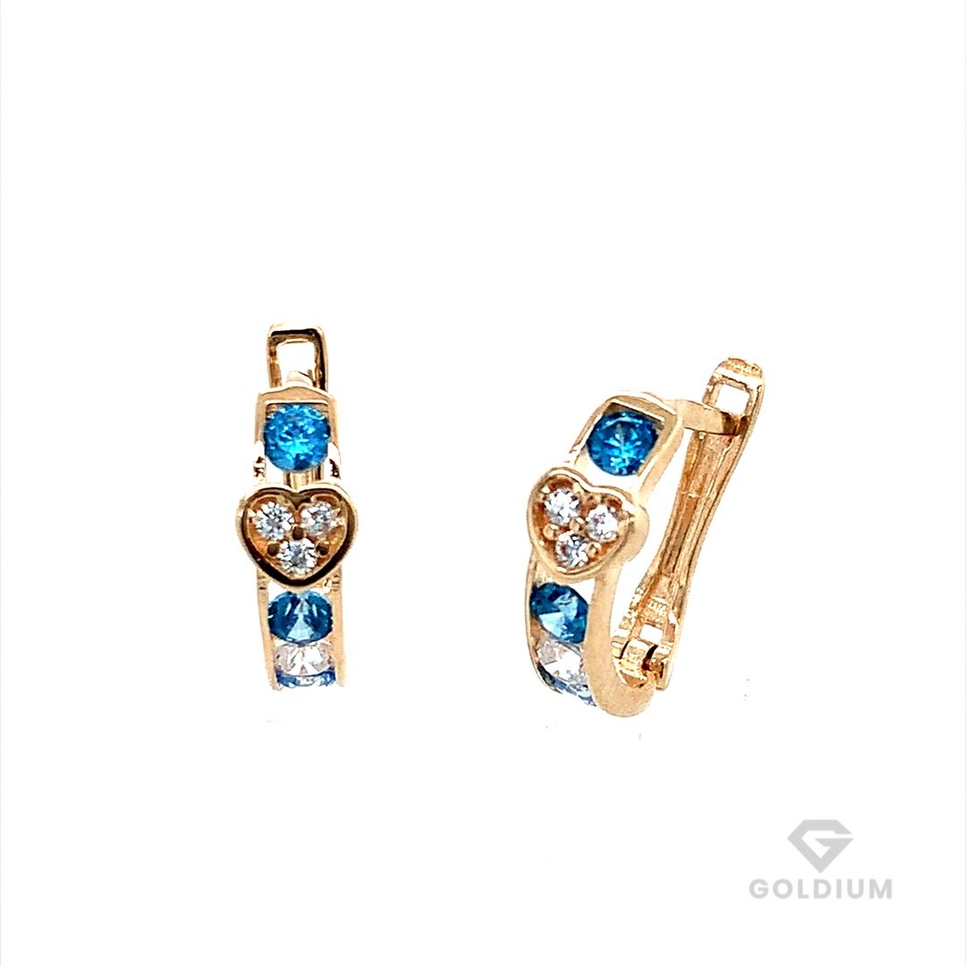 Zelta auskari, zelta auskari bērniem, bērnu zelta auskari