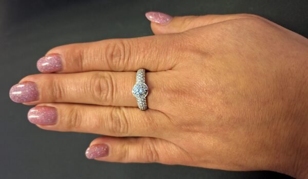 Zelta gredzens ar briljantiem 1.63ct — изображение 3
