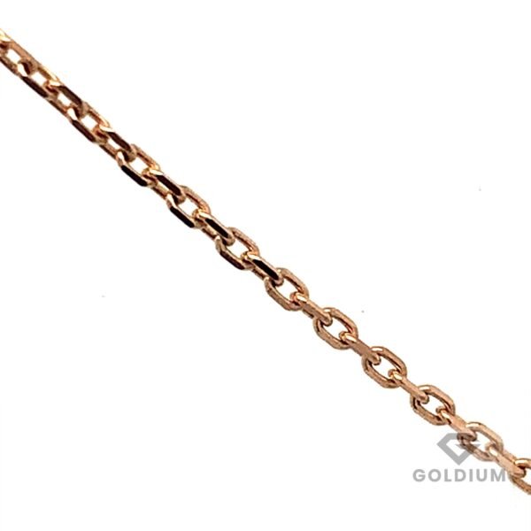 Zelta kaklarota ar briljantu 0.10ct - Image 2