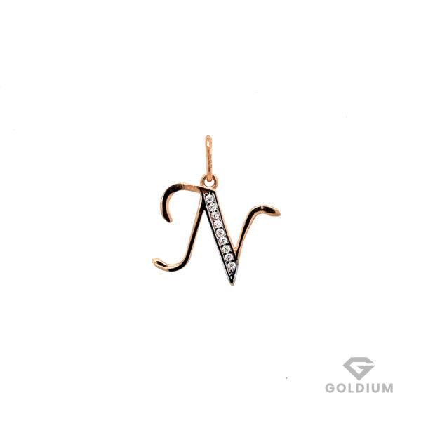 Zelta kulons N burts  0.80gr