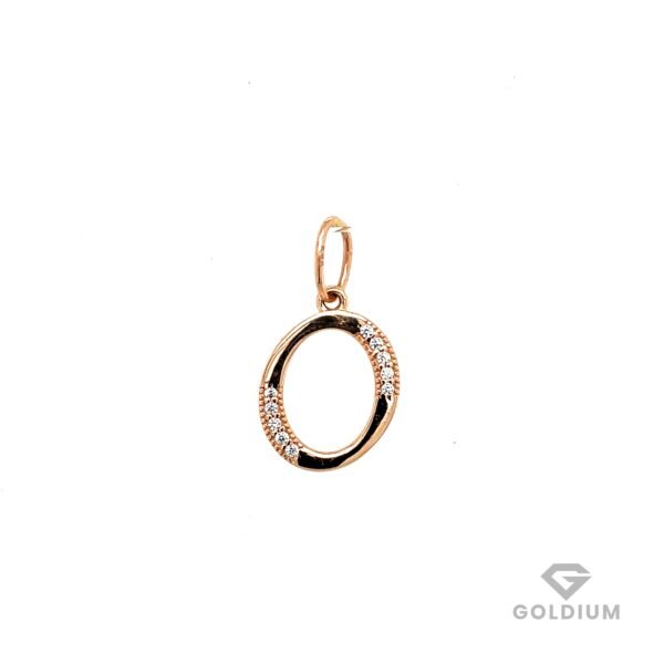 Zelta kulons O burts 0.94gr