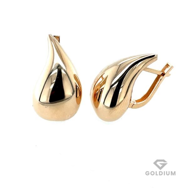 Zelta auskari Pilieni 4.18gr