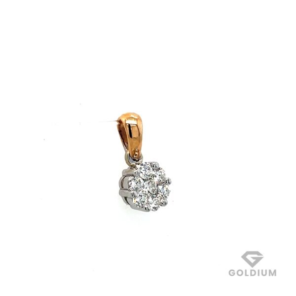 Zelta kulons ar briljantiem 0.35ct