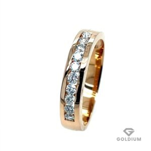 Zelta gredzens ar briljantiem 0.33ct