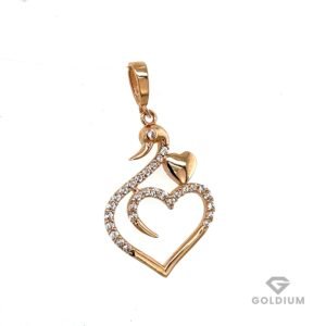 Zelta kulons Gulbis 1.06gr