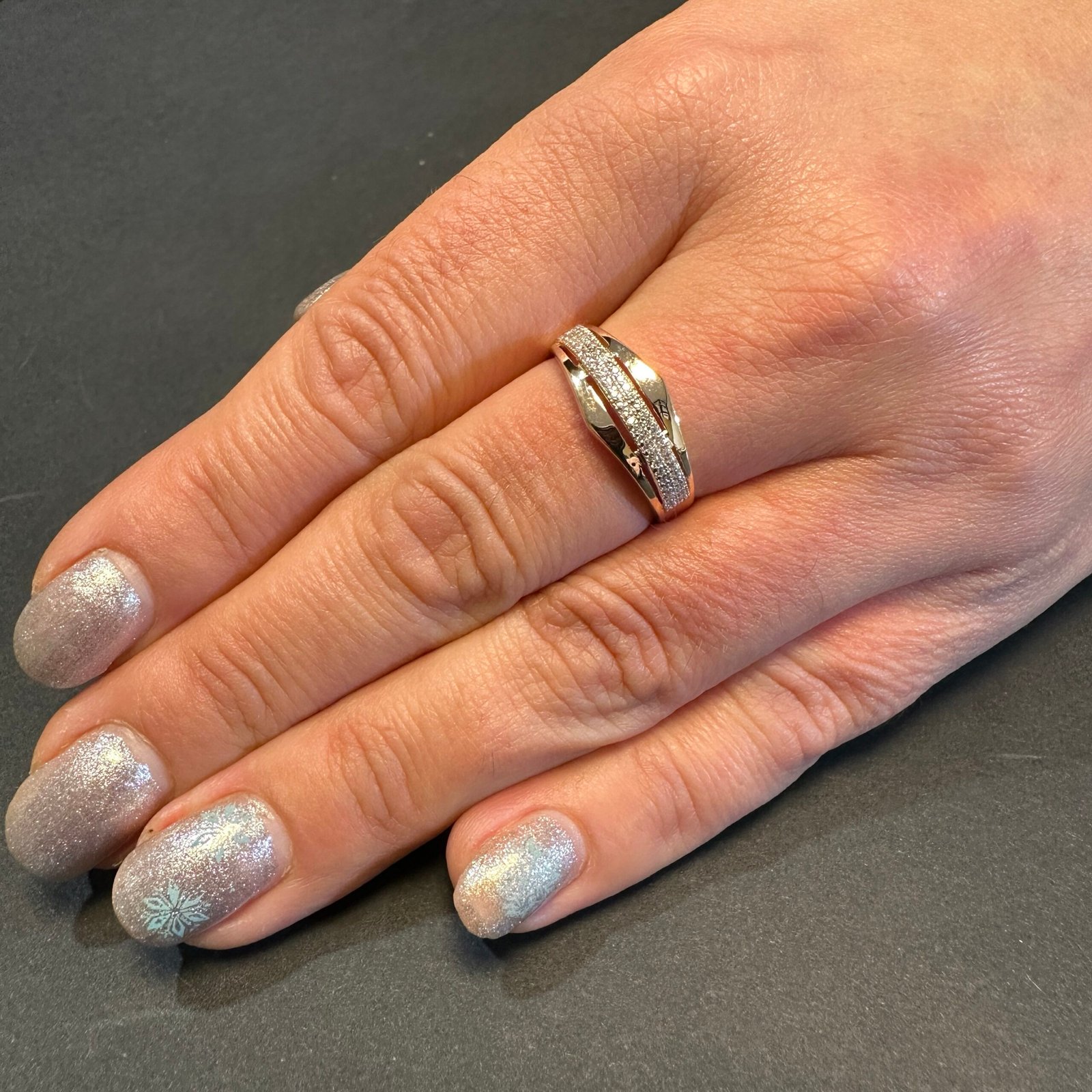 Zelta gredzens 2.12gr - Image 2