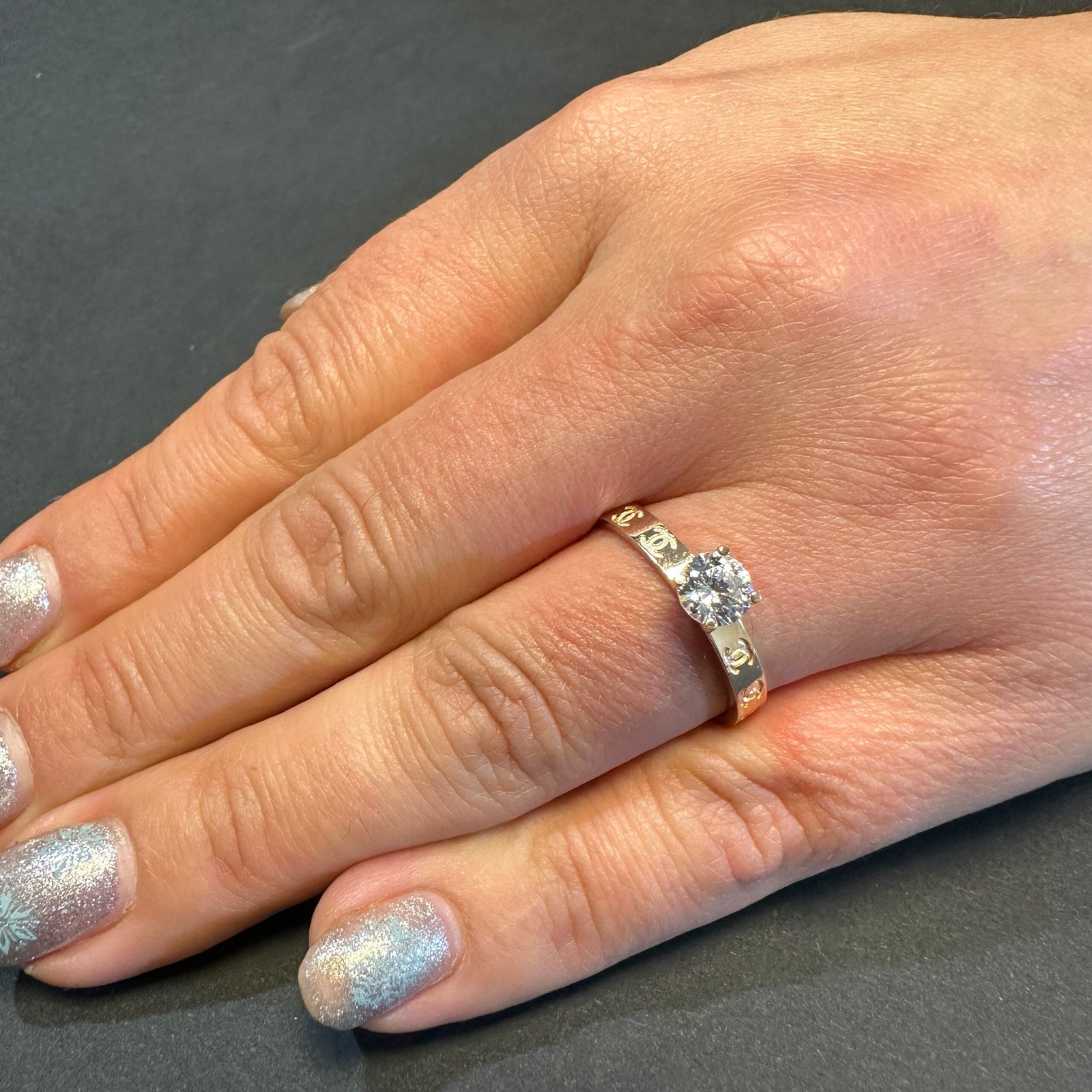 Zelta gredzens 1.63 - 1.83gr — изображение 2