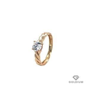 Zelta gredzens 1.36 - 1.55gr