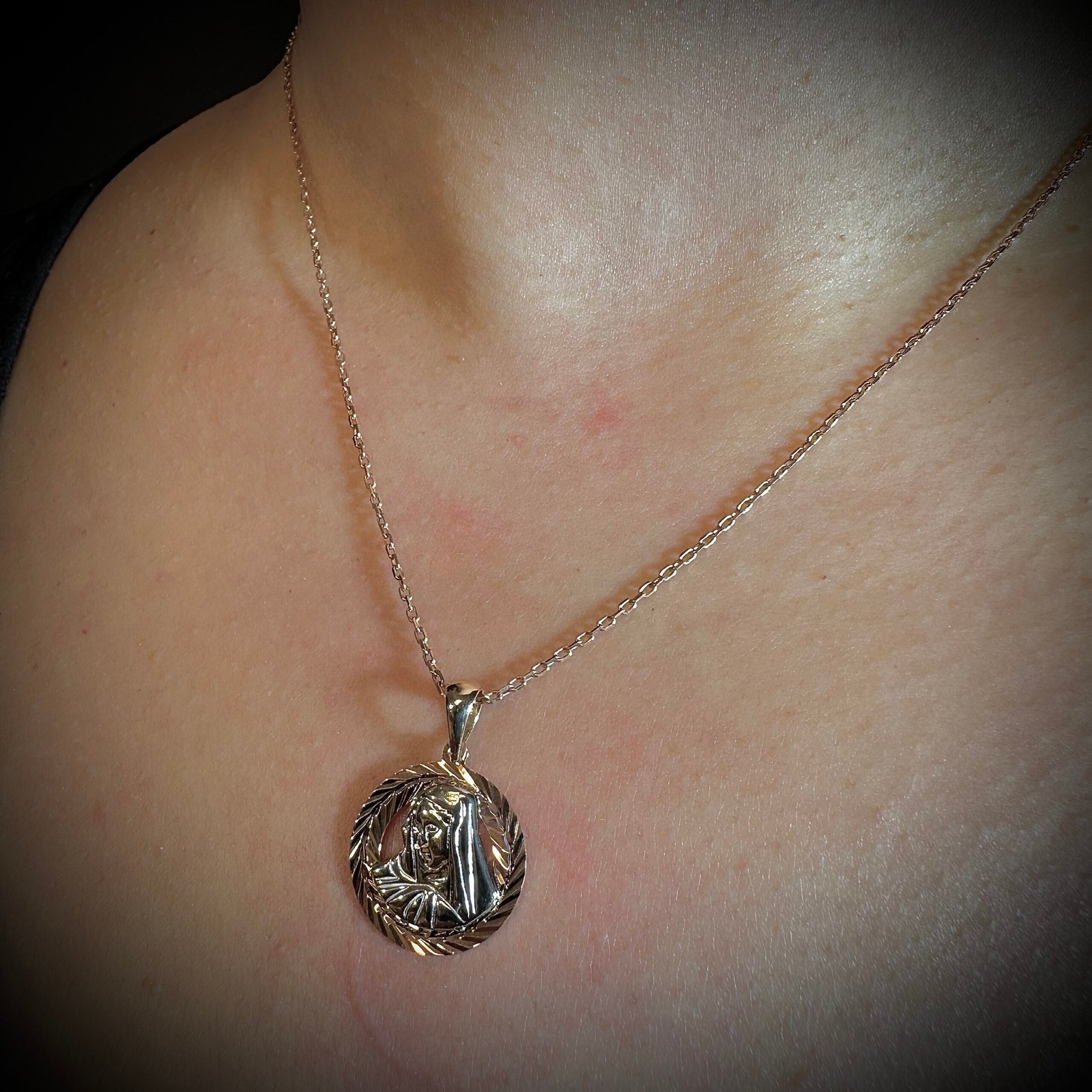 Zelta plāksnīte ar ikonu tēli 1.44gr - Image 2