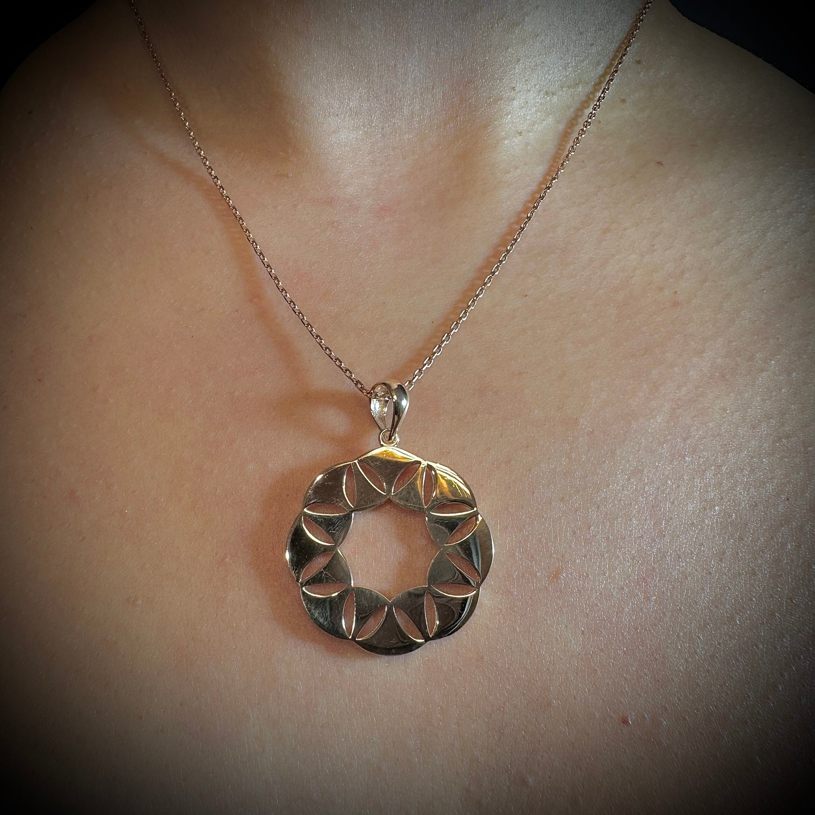 Zelta kulons 3.29gr - Image 3