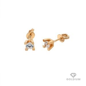 Zelta auskari 1.28gr