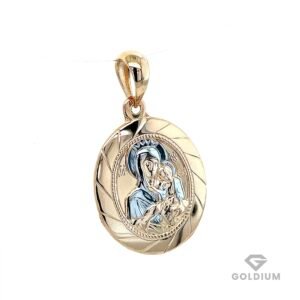 Zelta plāksnīte ar ikonu tēli 2.47gr