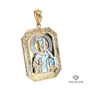 Zelta plāksnīte ar ikonu tēli 3.35gr