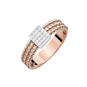 gredzens ar briljaniem W0353