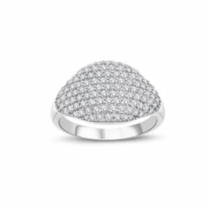 Baltā zelta gredzens ar briljantiem 1.15ct