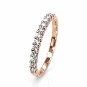 Zelta gredzens ar briljantiem 0.20ct